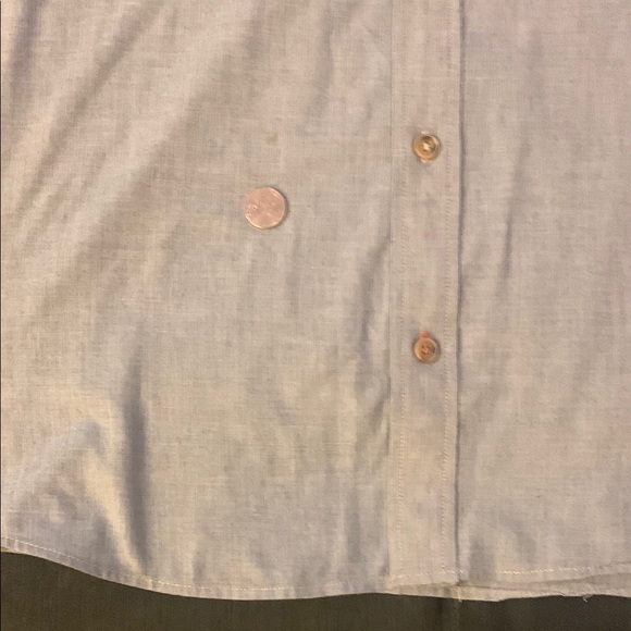 Gently used Original Weatherproof Vintage short sleeve button up collared shirt - Picture 6 of 7